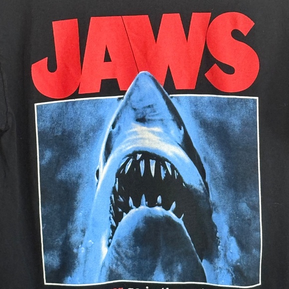 Jaws Movie Theater Poster Short Sleeve Graphic T-Shirt Size Small - Picture 4 of 5
